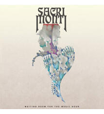Rock/Pop Sacri Monti - Waiting Room For The Magic Hour (Aqua Blue Vinyl) (NM/VG, creases + scuffs on cover)