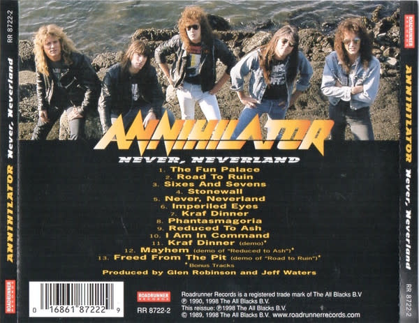 Metal Annihilator - Never, Neverland (NEW CD)