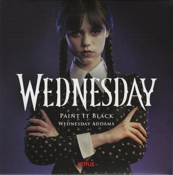 Soundtracks Wednesday Addams / Danny Elfman - Paint It Black / Wednesday Main Titles (2023 Purple Transparent 7") (VG++/VG++)