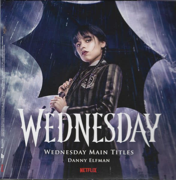 Soundtracks Wednesday Addams / Danny Elfman - Paint It Black / Wednesday Main Titles (2023 Purple Transparent 7") (VG++/VG++)