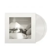 Pop Taylor Swift - The Tortured Poets Department (2LP Ghosted White Vinyl + Bonus 'The Manuscript') (VG+/VG+, some dents on spine)