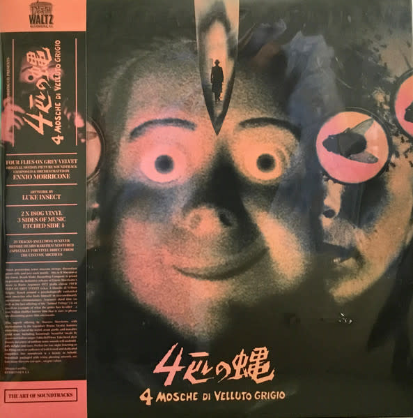 Soundtracks Ennio Morricone - 4 Mosche di Velluto Grigio (2020 180g Clear Vinyl Death Waltz Reissue)