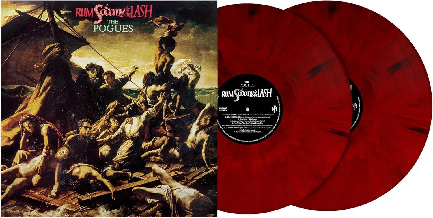 Rock/Pop The Pogues - Rum Sodomy & The Lash (40th Ann. 2LP Red & Black Marbled Vinyl)