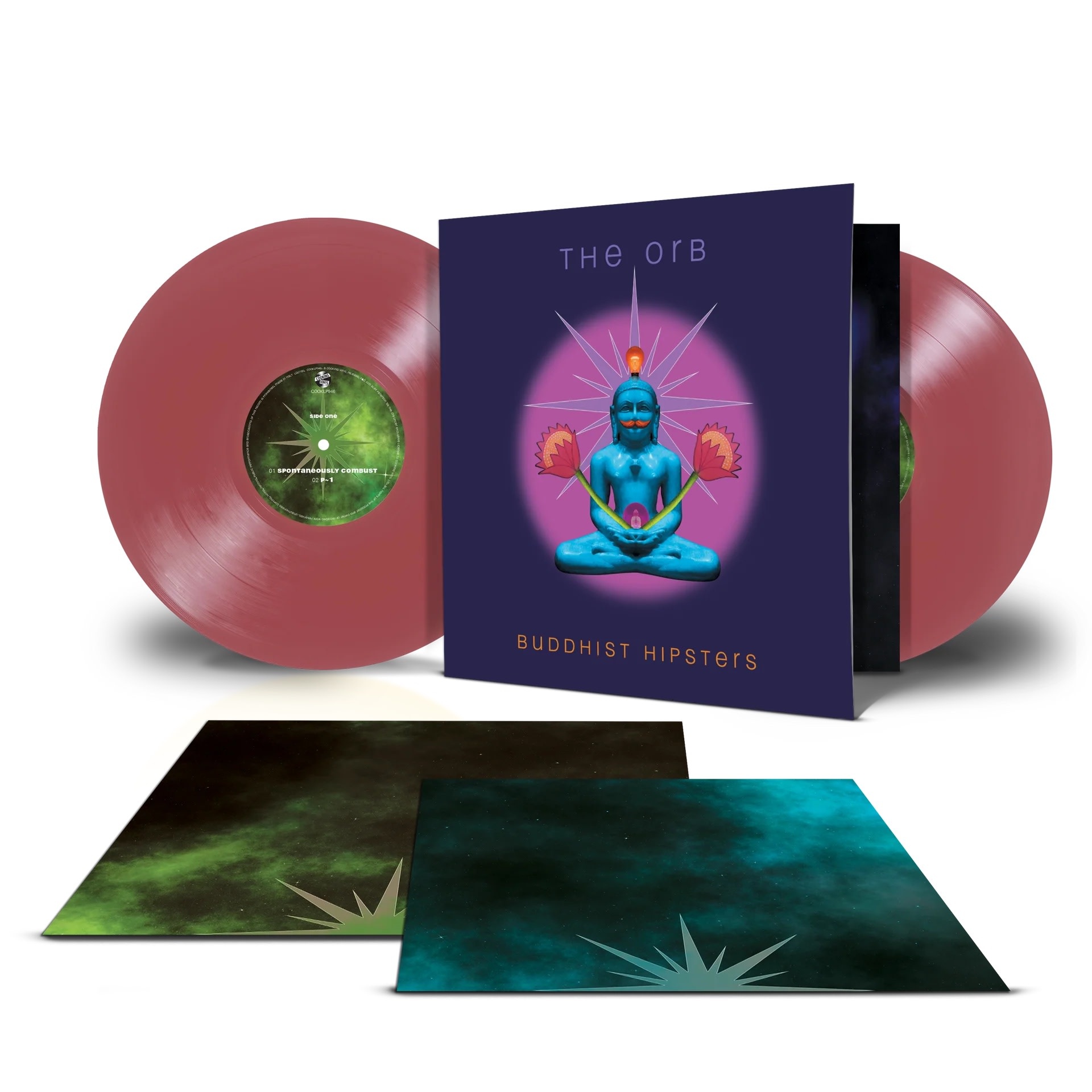 Electronic The Orb - Buddhist Hipsters (Rust Coloured Vinyl)