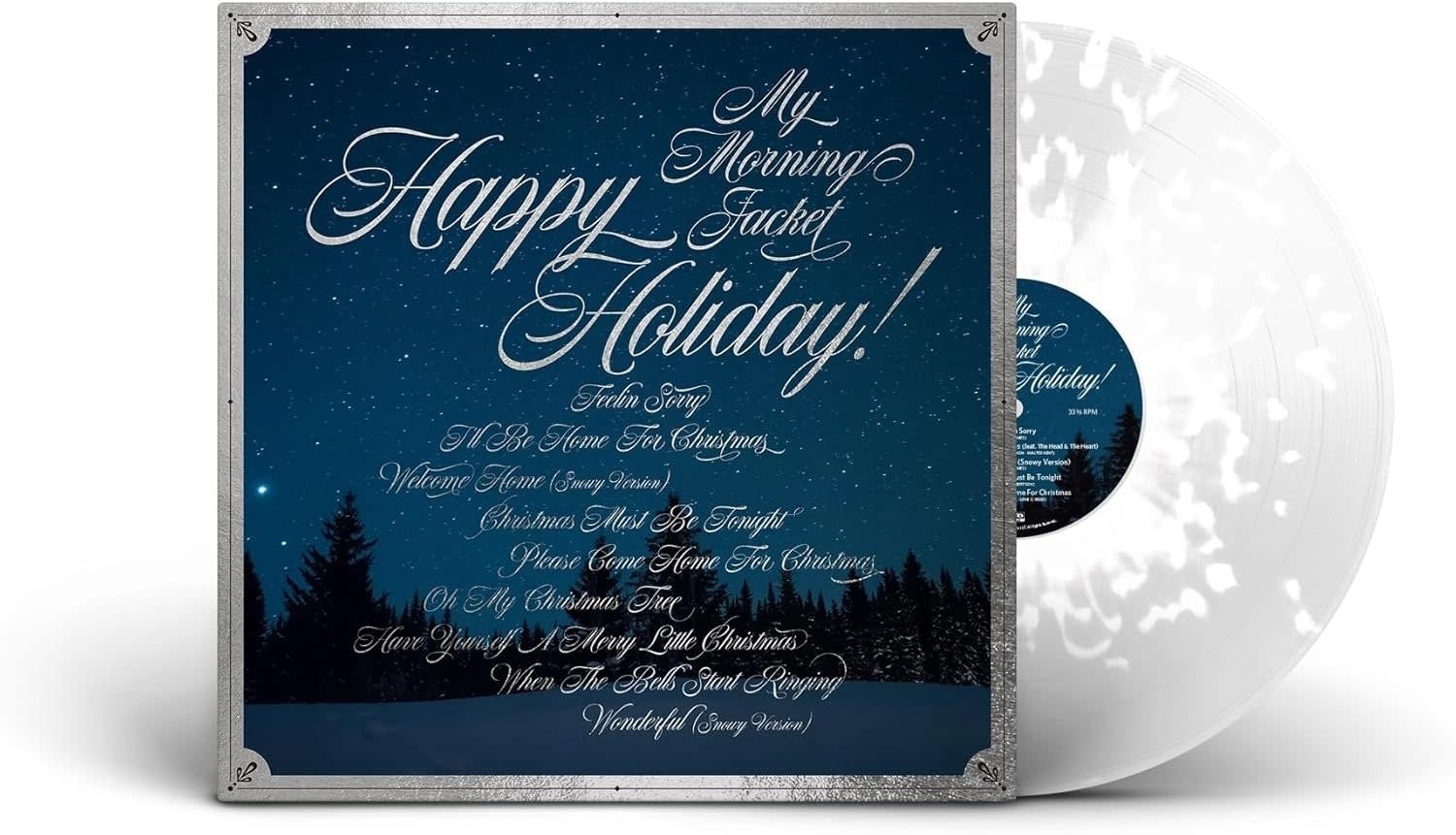 Christmas My Morning Jacket - Happy Holiday! (Snow & Ice Coloured Vinyl)