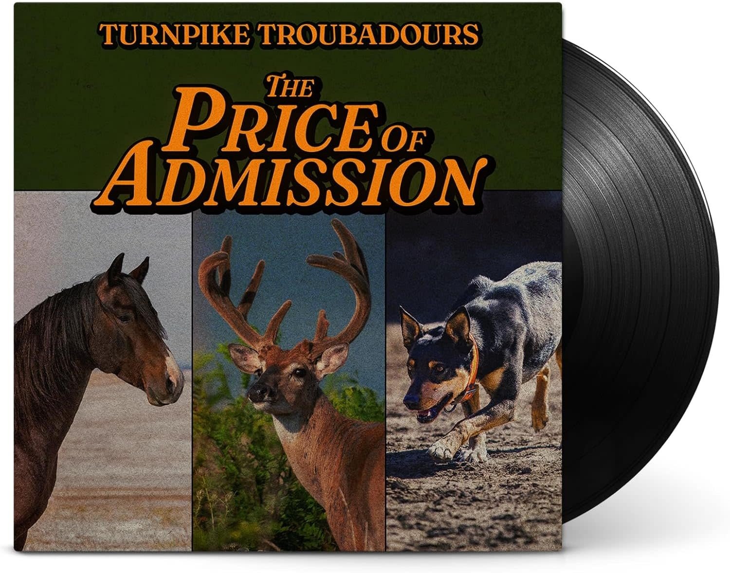 Folk/Country Turnpike Troubadours - The Price Of Admission (Price Reduced due to creases + scuffs on sleeve: $30.99 -> $20.99)