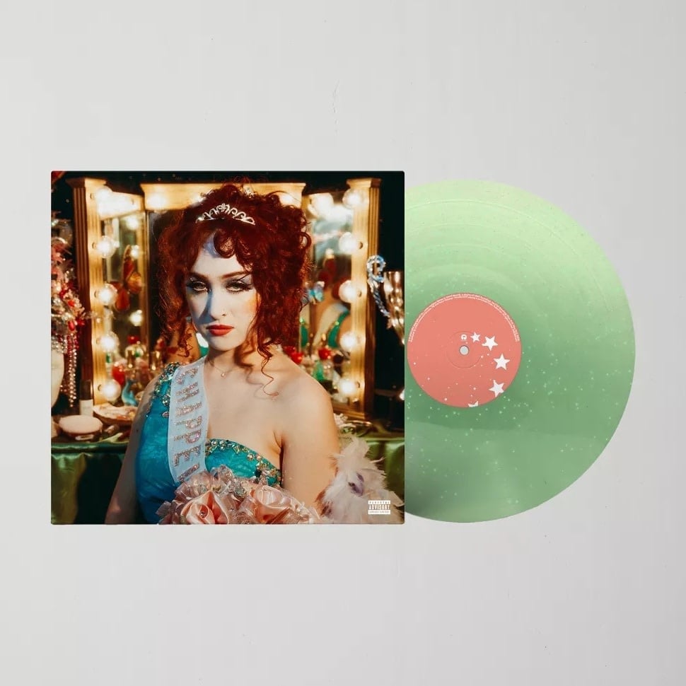 Pop Chappell Roan - The Rise And Fall Of A Midwest Princess (Green Translucent w/Coke Bottle Clear Glitter) (VG++/VG+)