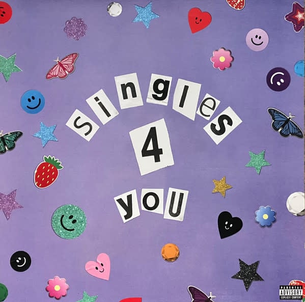 Pop Olivia Rodrigo - Singles 4 You (2021 Aqua 12") (VG+/VG++)