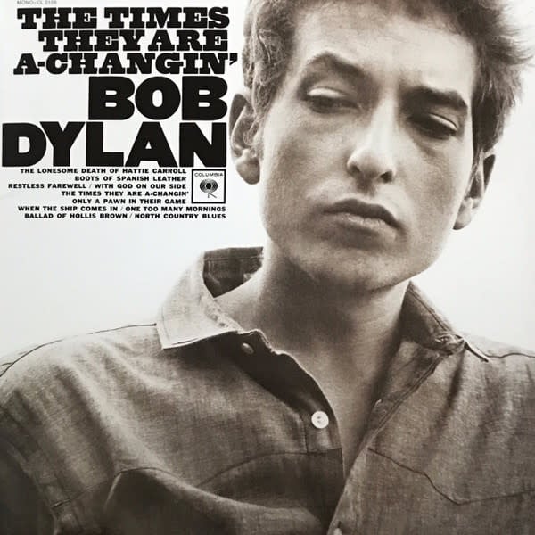 Rock/Pop Bob Dylan - The Times They Are A-Changin' (180g Mono Reissue) (NM/VG, creases)