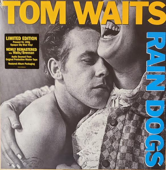 Rock/Pop Tom Waits - Rain Dogs (Opaque Blue Sky Vinyl) (VG++/NM)
