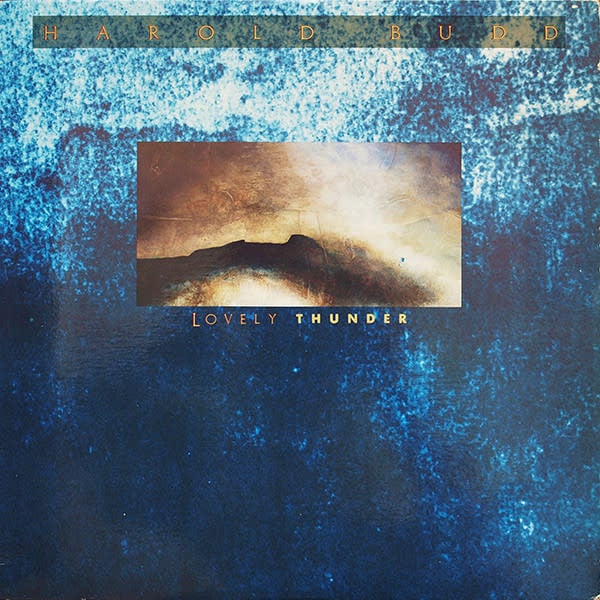 Experimental Harold Budd - Lovely Thunder ('86 US) (VG/VG, cut corner, creases)