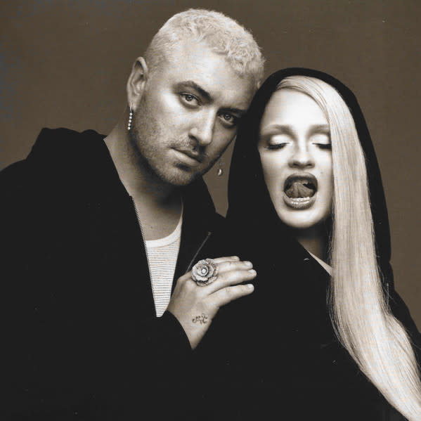 Pop Sam Smith Feat. Kim Petras - Unholy (2023 Cloudy Clear 7') (NM/VG++)