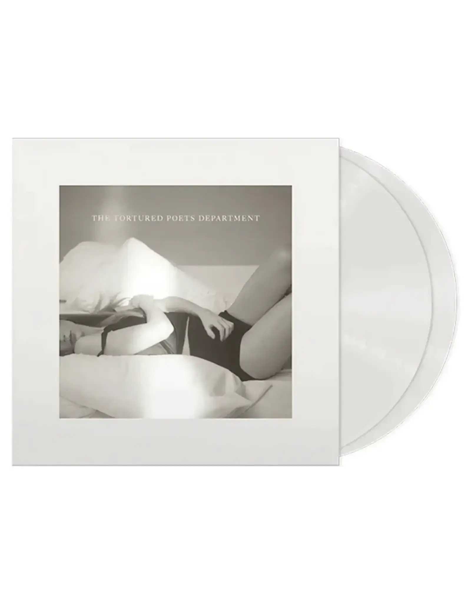 Rock/Pop Taylor Swift - The Tortured Poets Department (2LP Ghosted White Vinyl + Bonus 'The Manuscript') (NM/NM)