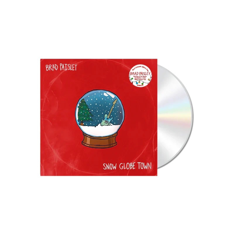 Folk/Country Brad Paisley - Snow Globe Town (NEW CD)