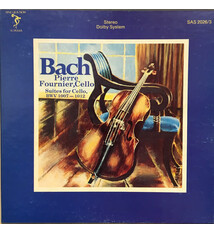 Classical Bach, Pierre Fournier - Suites For Cello, BWV 1007-1012 ('78 US 3LP Box) (VG+/VG)
