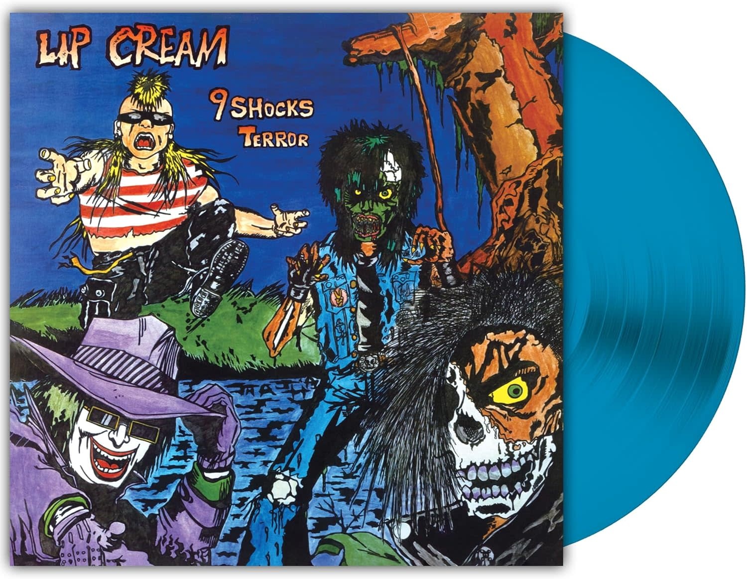 Punk/Hardcore Lip Cream - 9 Shocks Terror (Royal Blue Vinyl) (Dec. 19, 2025)