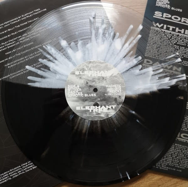 Rock/Pop Elephant Tree - S/T (2019 Black / Clear w/White Splatter) (VG+/NM)