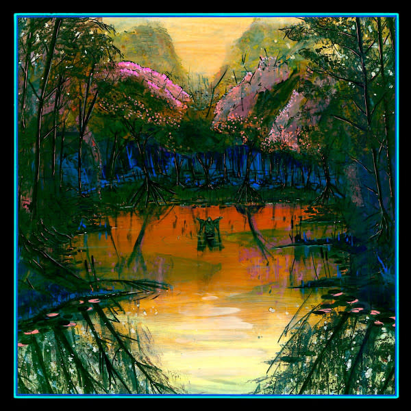 Metal Bogwife - A Passage Divine (Orange/Blue Swirl) (NM/VG++)