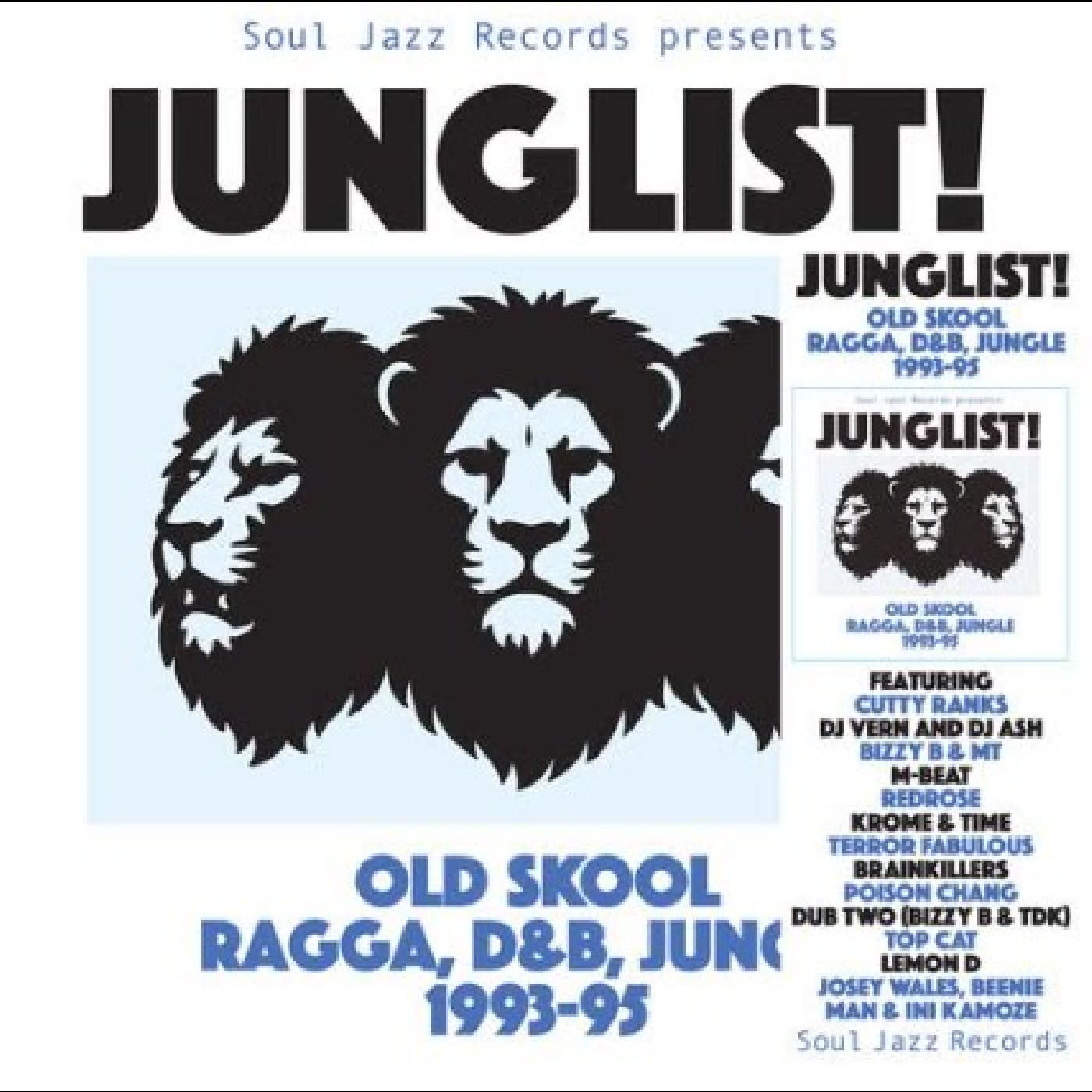 Reggae/Dub V/A - Soul Jazz Records Presents: JUNGLIST! Old Skool Ragga, D&B, Jungle (February 27, 2026)