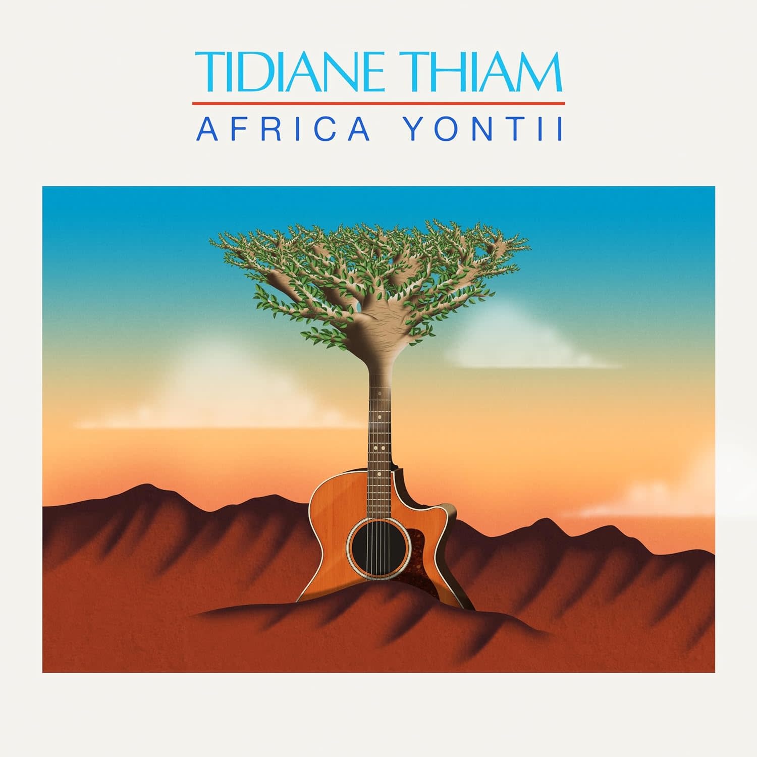 Folk/Country Tidiane Thiam - Africa Yontii (VG+/VG+)