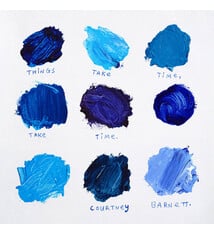 Rock/Pop Courtney Barnett - Things Take Time, Take Time (All Eyes On The Pavement Blue Vinyl) (VG++/VG++)