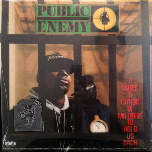 Hip Hop/Rap Public Enemy - It Takes A Nation Of Millions To Hold Us Back (2014 Reissue With Lenticular Cover) (NM/VG+)