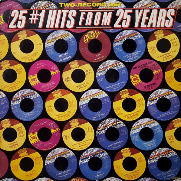 R&B/Soul/Funk V/A - Motown - 25 #1 Hits From 25 Years (VG++/VG+)