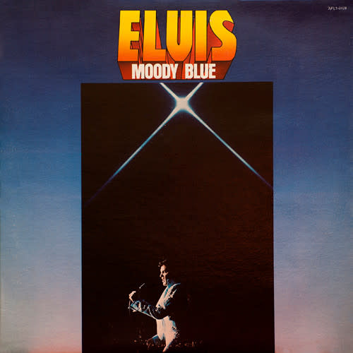 Rock/Pop Elvis Presley - Moody Blue ('77 US) (Translucent Blue Vinyl) (VG+/VG)