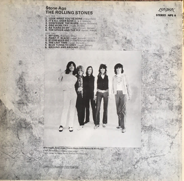 Rock/Pop The Rolling Stones - Stone Age ('71 CA) (VG+/VG+, hole punch)