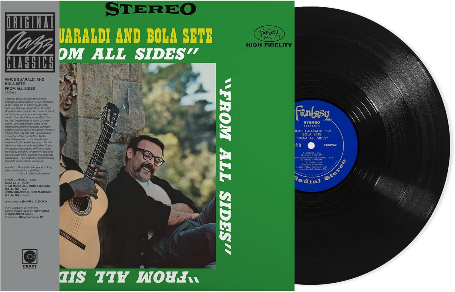 Jazz Vince Guaraldi And Bola Sete - From All Sides (Original Jazz Classics Series) (February 27, 2026)