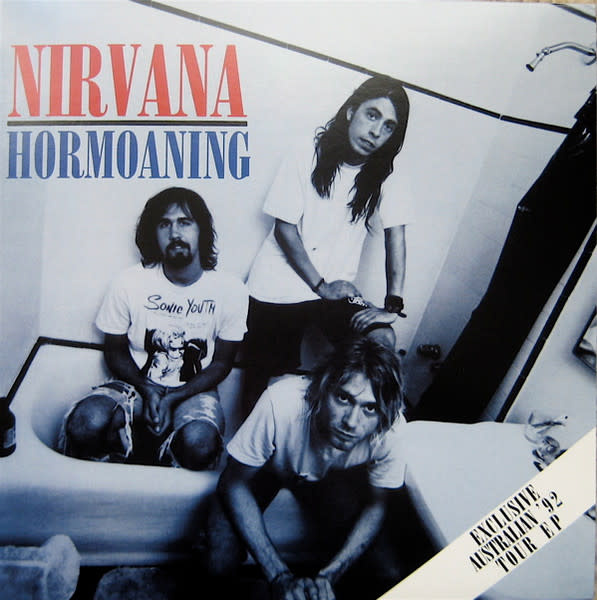 Rock/Pop Nirvana - Hormoaning (Exclusive Australian '92 Tour EP) (2011 RSD Brown Marbled) (VG+/VG+)