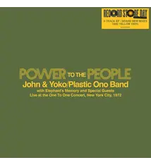 Rock/Pop John Lennon & Yoko Ono / Plastic Ono Band - Power To The People (Live NYC, 1972) (Yellow Vinyl)