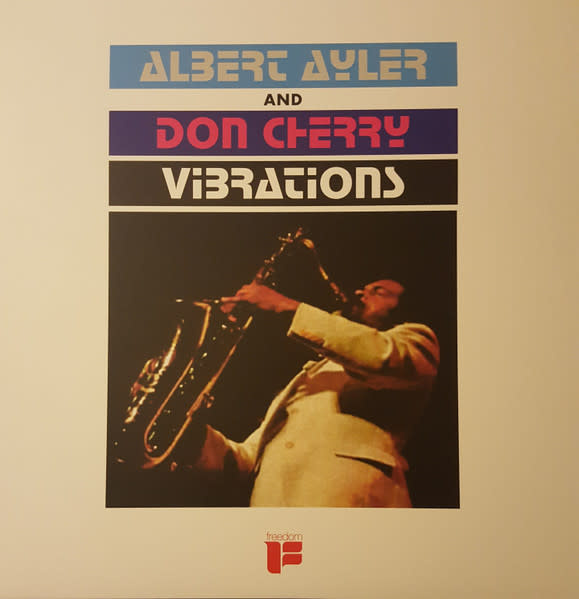 Jazz Albert Ayler And Don Cherry - Vibrations (2017 Turquoise Swirl) (VG++/NM)