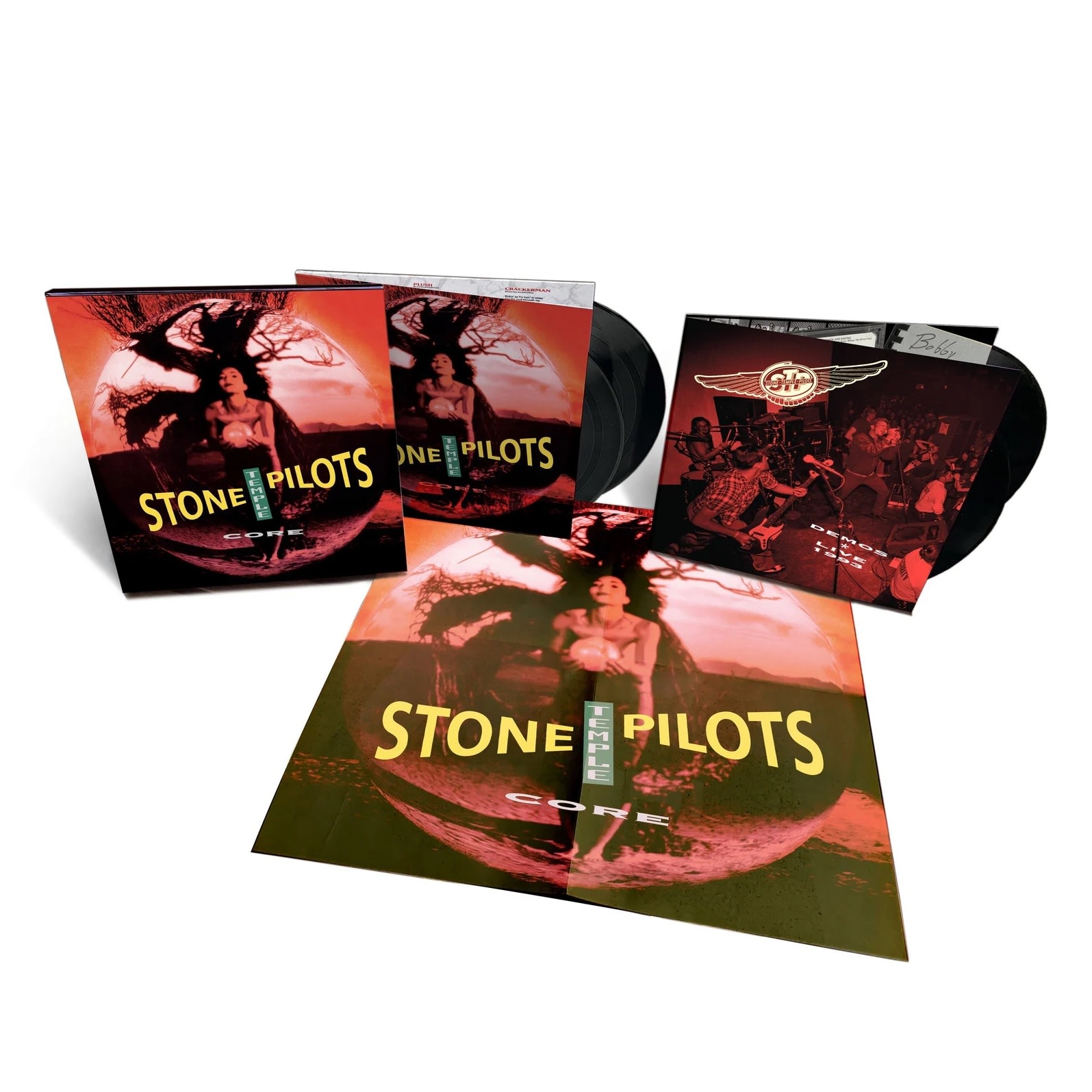 Rock/Pop Stone Temple Pilots - Core (4LP Deluxe Box Set) (STILL SEALED but with 2 tiny tears on cover bottom)