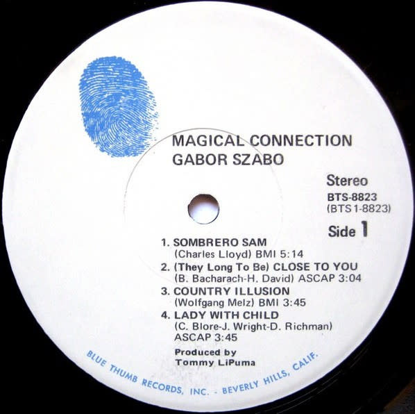 Jazz Gabor Szabo - Magical Connection ('70 US Gatefold) (VG plays VG+/G+, spine-wear)