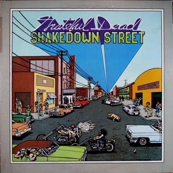 Rock/Pop Grateful Dead - Shakedown Street ('78 CA) (VG+/G+, water stained cover, mostly on back cover)