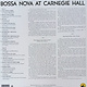 Jazz V/A - Bossa Nova At Carnegie Hall (2023 Liberation Hall Reissue) (VG+/VG++)