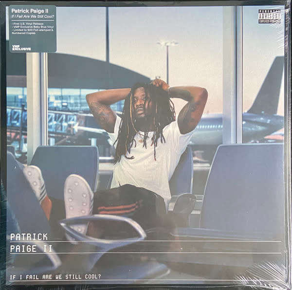 Hip Hop/Rap Patrick Paige II - If I Fail Are We Still Cool? (Baby Blue Vinyl) (VG++/NM)