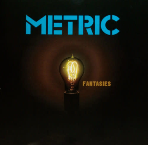 Rock/Pop Metric - Fantasies ('09 CA) (VG++/VG, scuffs on cover, mild corner dent)