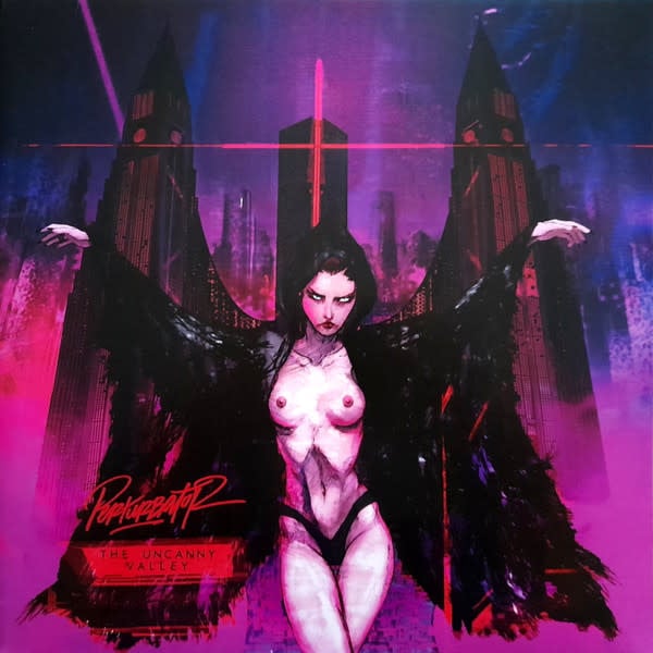 Electronic Perturbator - The Uncanny Valley (2016 Pink Vinyl) (VG++, mark from manufacturing does not affect play/VG+, crease)
