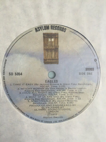 Rock/Pop Eagles - S/T (CA Gatefold Reissue) (VG++/VG++)