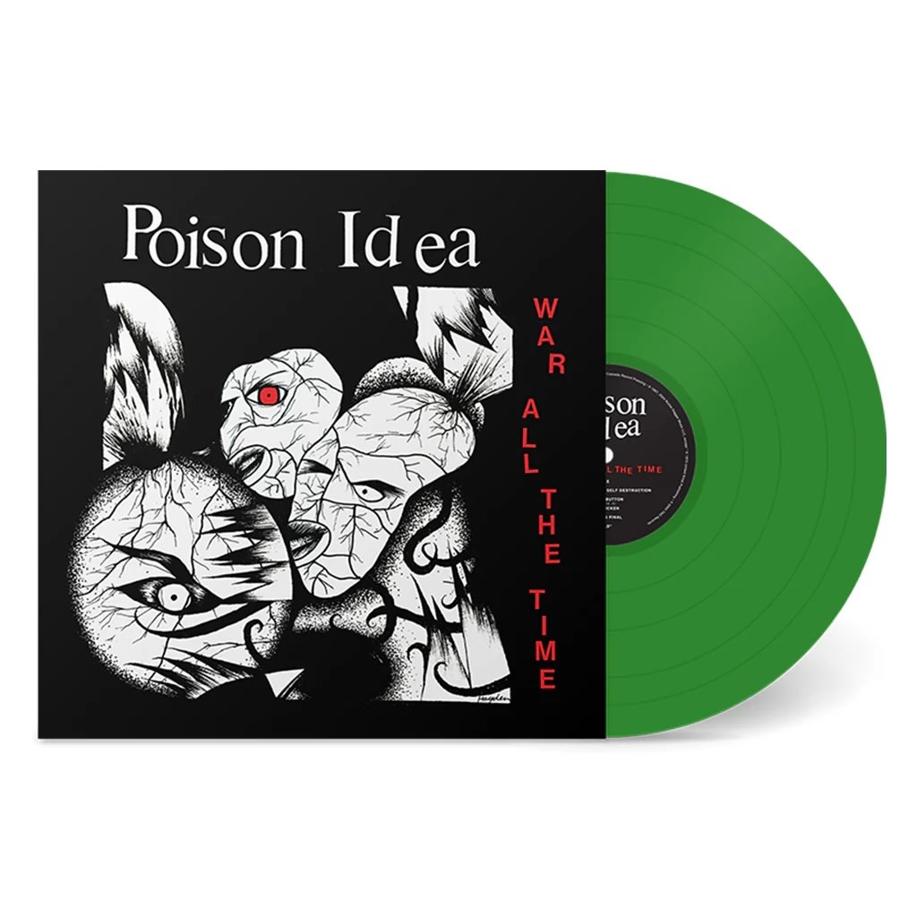 Punk/Hardcore Poison Idea - War All The Time (Opaque Green Vinyl) (May 1, 2026)