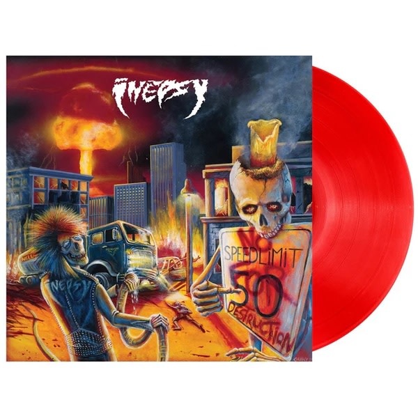 Punk/Hardcore Inepsy - No Speed Limit For Destruction (Red Vinyl w/Poster) (March 27, 2026)