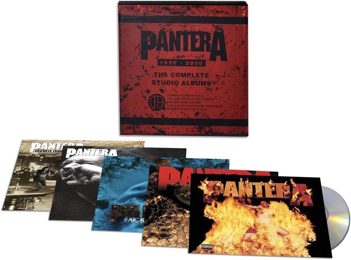 Metal Pantera - The Complete Studio Albums 1990-2000 (5CD Box Set)