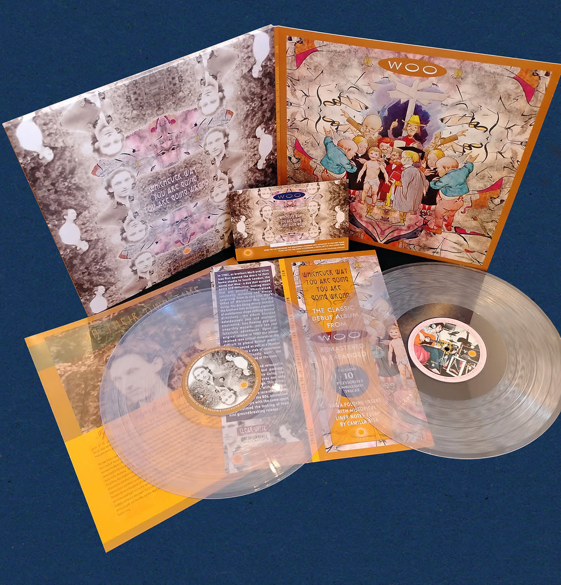 Rock/Pop Woo - Whichever Way You Are Going, You Are Going Wrong (2LP Expanded Edition - Clear Vinyl)