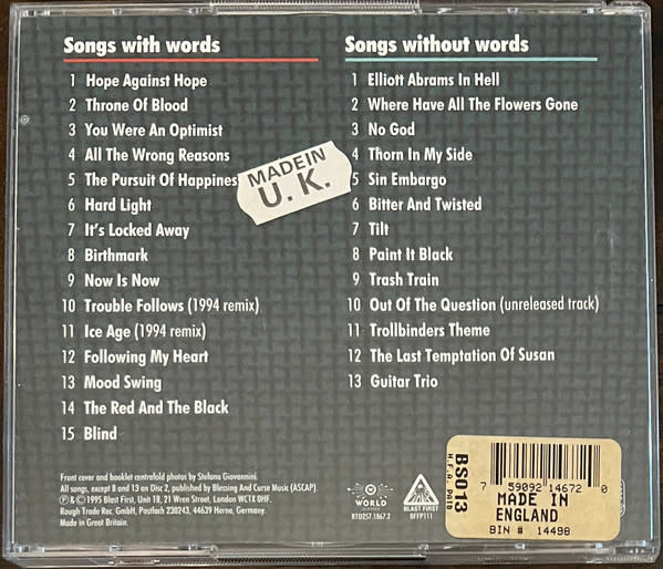 Rock/Pop Band Of Susans - Wired For Sound: 1986-1993 (USED 2CD - light scuff)