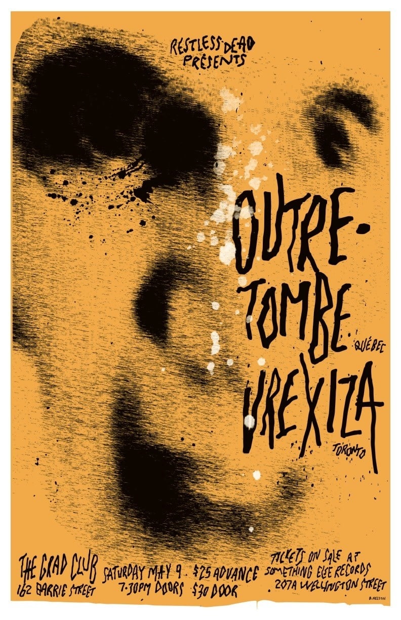 Metal Ticket: Outre-Tombe + Vrexiza at The Grad Club, Saturday May 9, 7:30pm