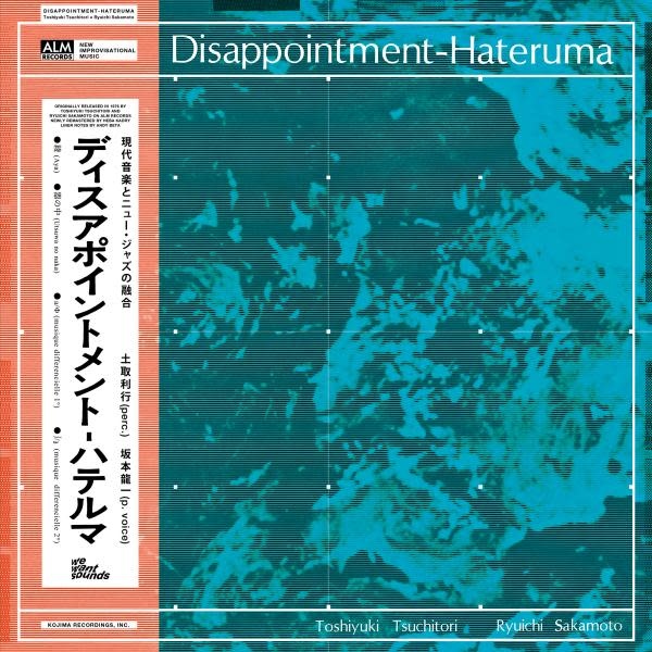 Experimental Toshiyuki Tsuchitori, Ryuichi Sakamoto - Disappointment-Hateruma (Wewantsounds Reiusse)