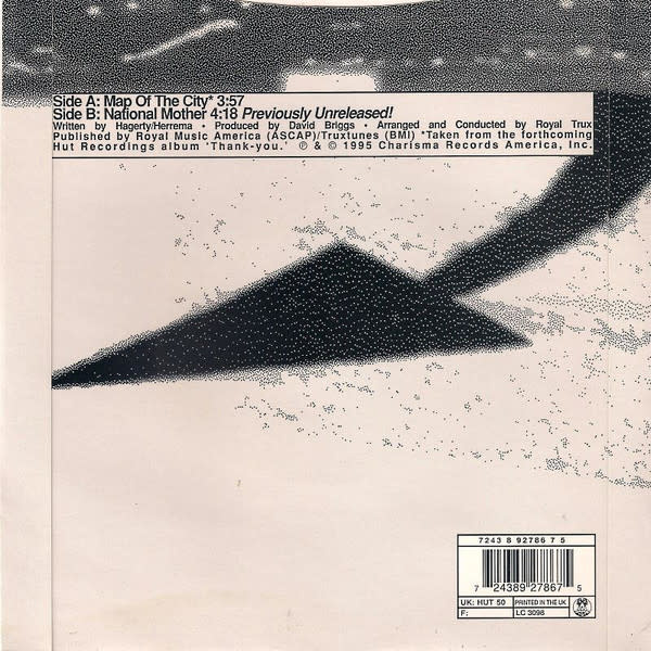 Rock/Pop Royal Trux - Map Of The City b/w National Mother ('95 UK Purple 7") (VG+/VG++)