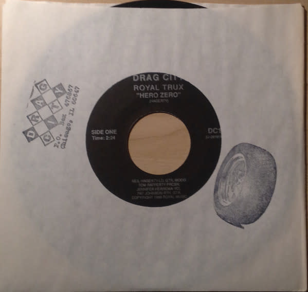 Rock/Pop Royal Trux - Hero Zero / Love Is... ('89 US 7") (NM/VG++)